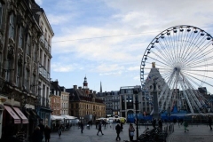 Ferris wheel in town square - Lille